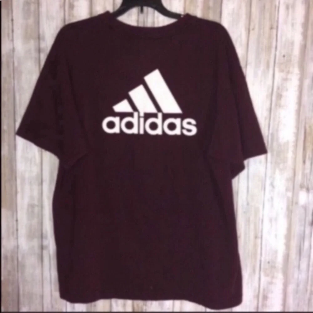 Adidas Mississippi State Bulldogs Men’s Large Tee NCAA Graphic Shirt Maroon
